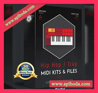 [嘻哈陷阱素材]Ghosthack Hip HopTrap MIDI Kits and Files [WAV, MiDi]（497Mb）