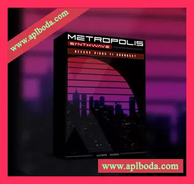 [Virus预置合成波赛博朋克]Ultimate X Sounds Metropolis SYNTHWAVE and CYBERPUNK Deluxe Edition（675Kb）