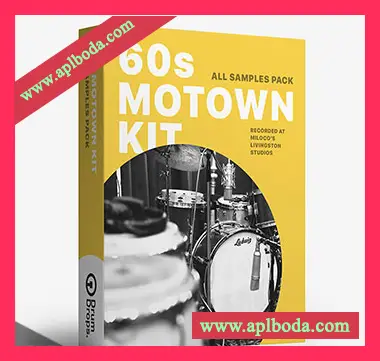[60s怀旧鼓组打击素材]DrumDrops 60s Motown Kit All Samples Pack [多格式]（12.87Gb）