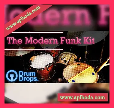 [放克鼓组素材]DrumDrops Modern Funk Kit [多格式]（290Mb）