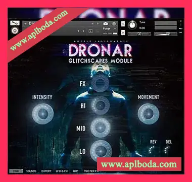 [电影配乐氛围铺底FX音源]Gothic Instruments DRONAR Glitchscapes [KONTAKT]（3.54Gb）