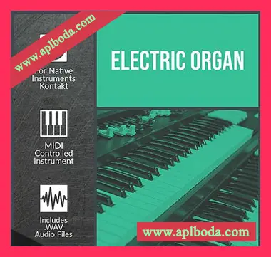 [电风琴音源]Glitchedtones Electric Organ [KONTAKT]（4.88Gb）