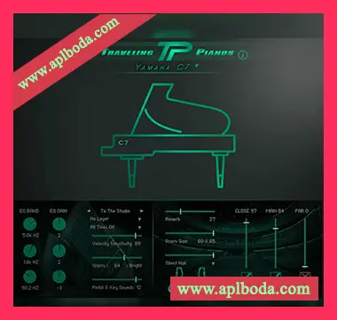 [雅马哈G5-C7钢琴音源]Kirk Hunter Studios Traveling Pianos [KONTAKT]（3.74Gb）