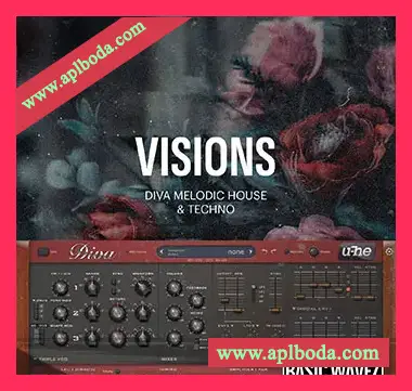 [Diva预置浩室泰克诺舞曲]Baisc Wavez Visions Melodic House and Techno Presets（460Kb）