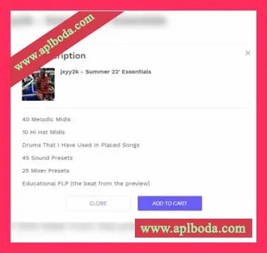 [嘻哈陷阱素材FL预置FL模板]jxyy2k Summer 22′ Essentials [WAV, MiDi]（48Mb）