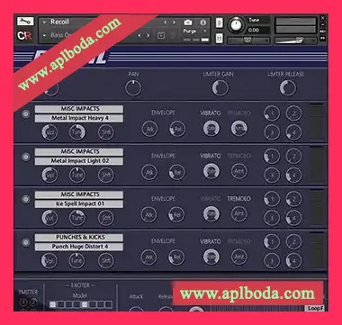 [影视合成音源]Channel Robot Recoil v1.01 [KONTAKT]（199Mb）