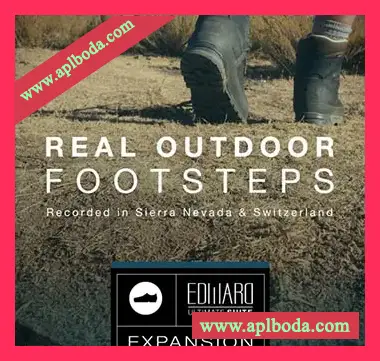 [户外脚步声音效音源]Tovusound Real Outdoor Footsteps EUS Expansion II [KONTAKT]（723Mb）