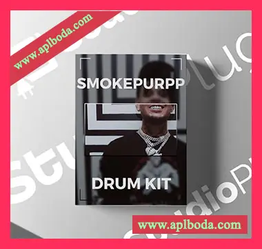 [嘻哈说唱鼓包素材]StudioPlug Smokepurpp (Drum Kit) [WAV, MiDi]（20Mb）