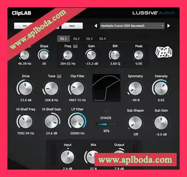 [失真削波效果器插件]Lussive Audio ClipLAB v1.1 [WiN]（3.81Mb）