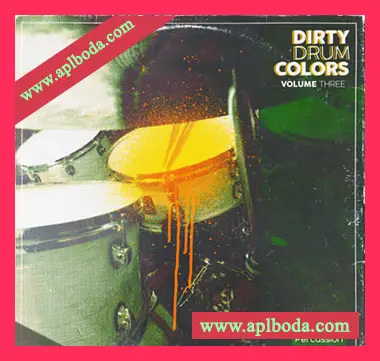 [嘻哈鼓质感打击乐采样]RARE Percussion Dirty Drum Colors Vol. 3 [WAV]（287Mb）