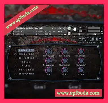 [神秘音景电影音效FX综合音源]Origins Of Audio Mysterium [KONTAKT]（1.7Gb）