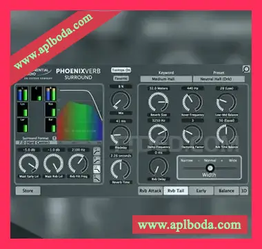 [多声道清音混响插件]Exponential Audio PhoenixVerb Surround v4.0.1a [WiN]（15Mb）