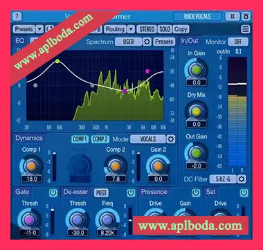 [多功能人声通道条插件]Voxengo Voxformer Multi-Effect Vocal Plugin v2.21 [WiN]（15Mb）