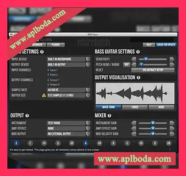 Jam Origin MIDI Bass v1.2.1 REPACK-R2R（9Mb）