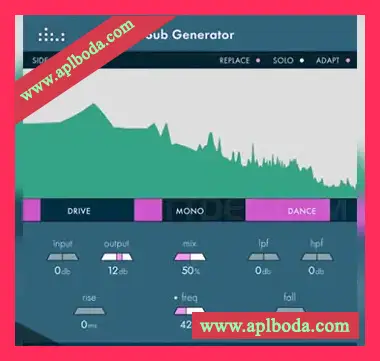 [Sub低音发生器插件]Denise Audio Sub Generator v1.1.0  v1.0.0.2023 Regged [WiN, MacOSX]（71Mb）
