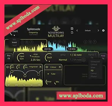 [多频段多效果插件]NoiseWorks Multilay v1.0.0 Regged [WiN]（5Mb）