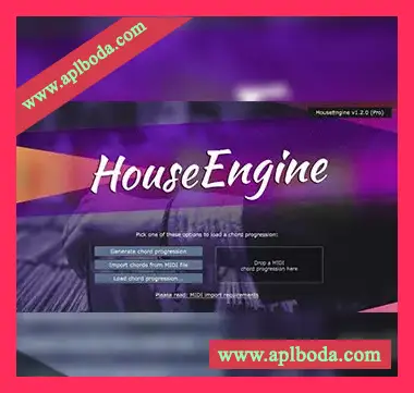 [MIDI和弦转换音轨发生器插件]FeelYourSound House Engine Pro v2.1.0 [WiN, MacOSX]（65Mb）