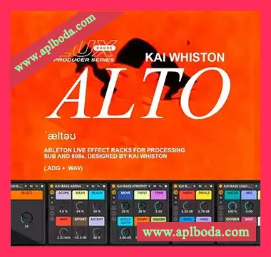 [迷幻恍惚舞曲采样Ableton效果链]Lux Cache LC Producer Series  KAI WHISTON ALTO（2Mb）