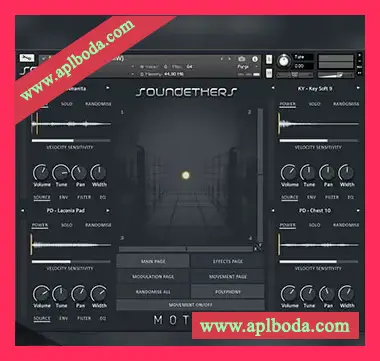 [氛围空灵冥想影视电子音源]Soundethers Motion [KONTAKT]（1.33Gb）