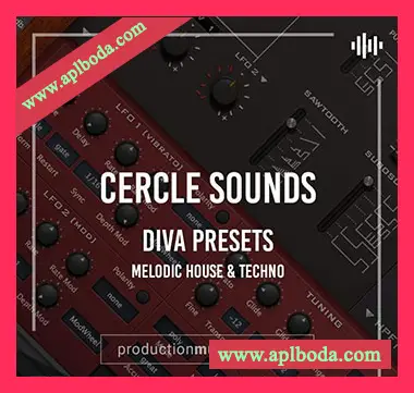 [MiDi素材Diva预置科技浩室]Production Music LiveCercle Cercle Sounds Melodic House and Techno（422Kb）