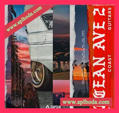 [Trap陷阱西海岸吉他采样]Capsun ProAudio Ocean Ave 2 West Coast Guitars [WAV]（768Mb）