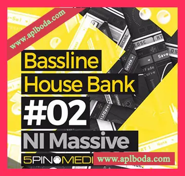 [House素材Massive预置]5Pin Media Bassline House NI Massive [WAV, MiDi]（195Mb）