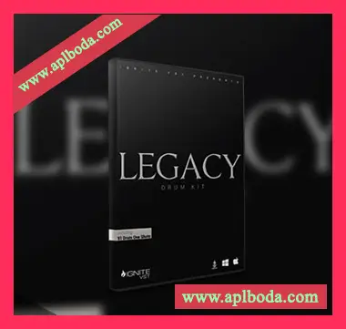 [嘻哈陷阱鼓组素材]Initial Audio Legacy Drum Kit [WAV, MiDi]（25Mb）