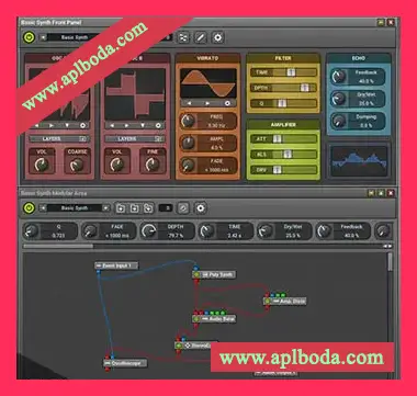 [模块化的合成器效果插件]MuTools MUX Modular UL v7.7.4 CE-V.R（25Mb）