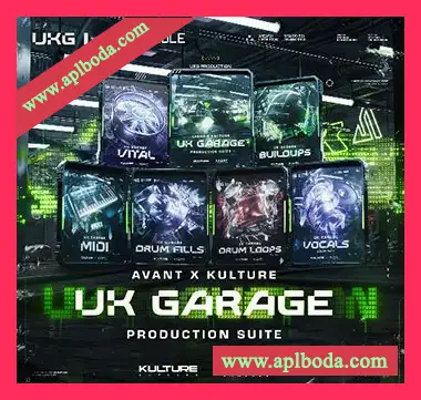 [鼓打贝斯素材Vital预置Serum预置]Kulture Samples UK Garage Production Suite [WAV, MiDi]（3.46Gb）