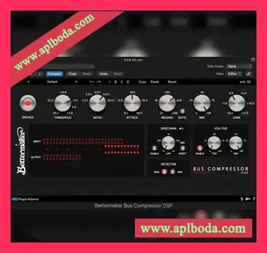 [总线压缩器仿真插件]Plugin Alliance Bettermaker Bus Compressor v1.0.0 [WiN]（7Mb）