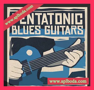 [爵士布鲁斯吉他采样]Frontline Producer Pentatonic Blues Guitars [WAV, REX]（193Mb）