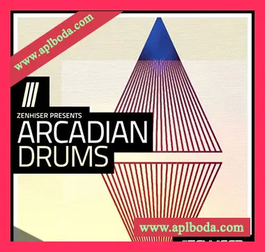 [嘻哈慢摇鼓组素材]Zenhiser Arcadian Drums [WAV, MiDi]（1.8Gb）