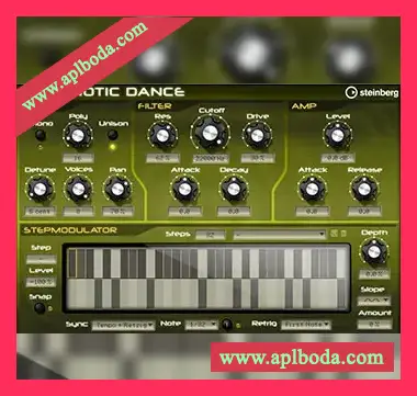 [电子舞曲合成器步进音序器插件]Steinberg Hypnotic Dance v1.1.0 [WiN]（40Mb）
