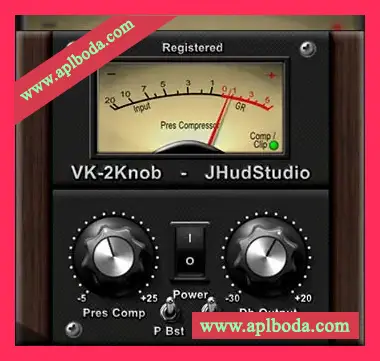 [人声压缩器]Jhud Studio VK-2Knob v1.2 [WiN]（7Mb）