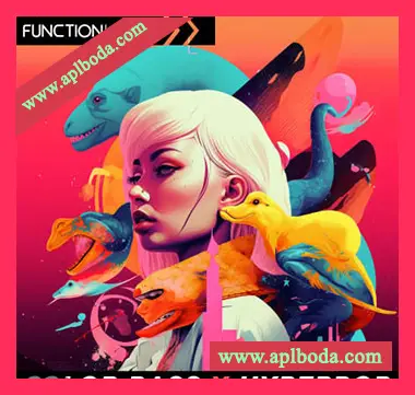 [流行嘻哈采样]Function Loops Color Bass x Hyperpop [WAV]（182Mb）