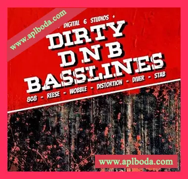 [鼓打贝斯低音线采样]6Blocc Dirty DNB Basslines [WAV]（36Mb）