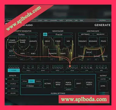 [西岸风格合成器插件]Newfangled Audio Generate v1.2.1 [WiN]（8Mb）