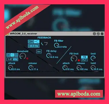 [Max for Live]rbrt_devices WROOM 2.0（25Kb）