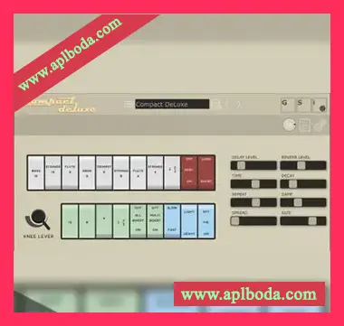 [晶体管组合风琴插件]Genuine Soundware Compact DeLuxe v1.0.0 [WiN]（4Mb）