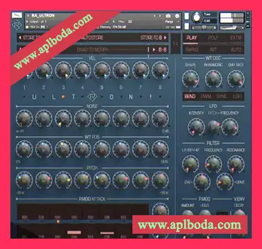 [波表8步节奏音序器音源]Rigid Audio Ultron [KONTAKT]（5Mb）