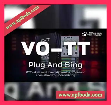 [人声混音OTT风格多频段动态处理器插件]Three-Body Technology VO-TT v1.1.0 Rev2 [MacOSX]（134.06Mb）