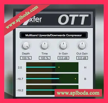 [EDM多段压缩效果器插件]Xfer Records OTT 1.21b 1.2[WiN, MacOSX]（4Mb）