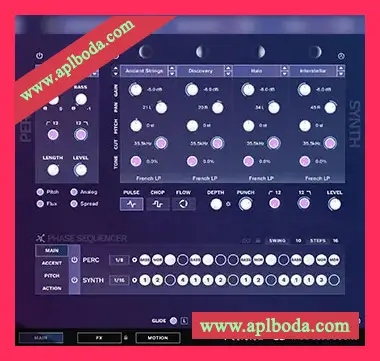 [氛围电子合成器音源]Wide Blue Sound Elysium v1.1 [KONTAKT]（3.3Gb）