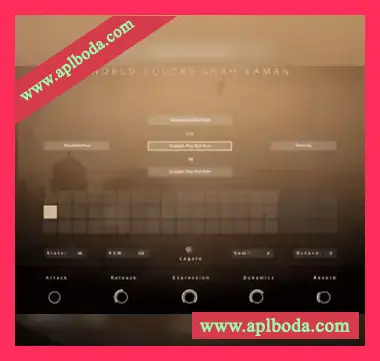 [中东Shah Kaman音源]Evolution Series World Colors Shah Kaman [KONTAKT]（1.2Gb）