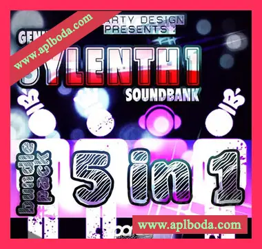 [Sylenth1预置迷幻前卫电子舞曲]Party Design Genuine Sylenth1 Soundbank Bundle Vol.1-5（105Mb）