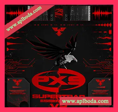 [Trap陷阱鼓组采样FL工程模板]PXS Global SuperTrap Essentials V2（53Mb）