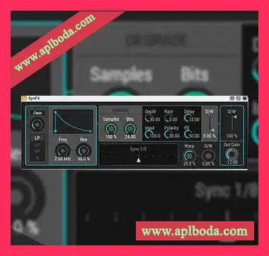 Isotonik Studios SYNFX [Max for Live]（615Kb）