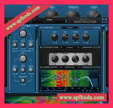 [蓝猫失真效果器]Blue Cat’s Destructor v1.2 CE-V.R（60Mb）