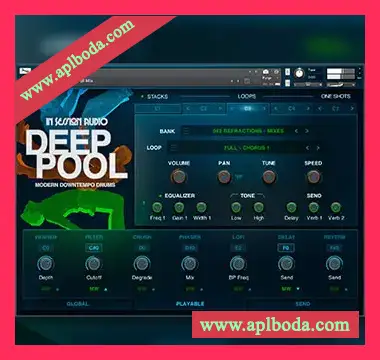 [现代慢节奏鼓音源]In Session Audio Deep Pool [KONTAKT]（3.65Gb）