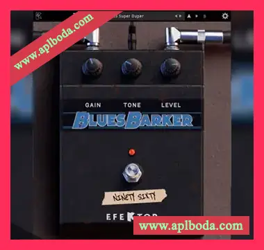 [经典英式过载效果器插件]Kuassa Efektor Blues Barker v1.0.0 [WiN]（10.9Mb）